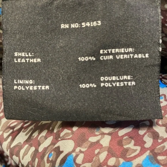 Marc New York By Andrew Mark Brown Real Soft Leather Jacket - Picture 10 of 16